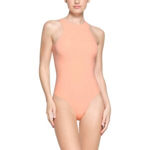 SKIMS Fits Everybody High Neck Bodysuit Faded Nectar XS